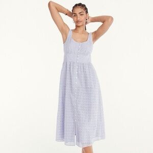 J. Crew Light Purple Eyelet Dress